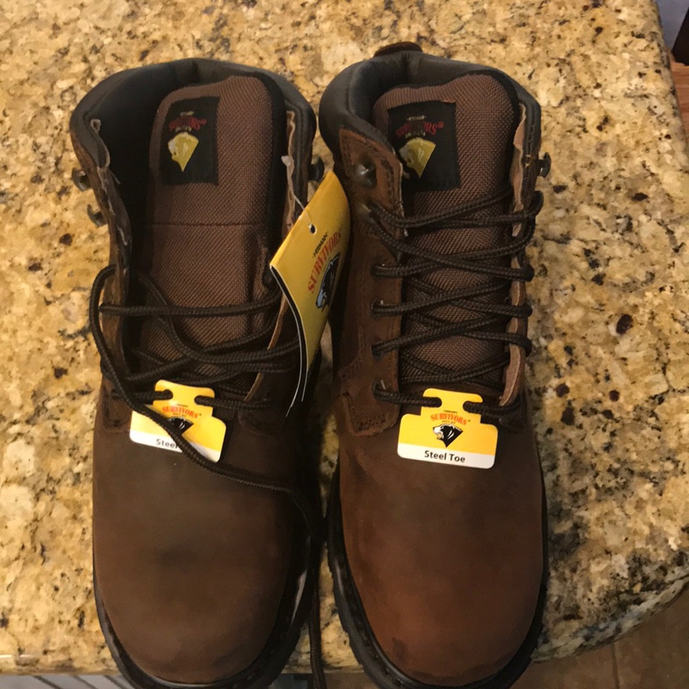 Herman Steel Toe Boots